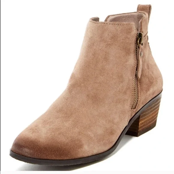 Vince Camuto Shoes Vince Camuto Tricera Taupe Suede Ankle - Main Image